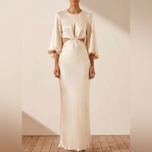 Shona Joy satin dress